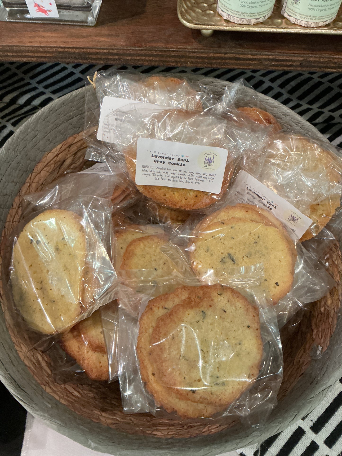 Lavender Earl Gray Cookies