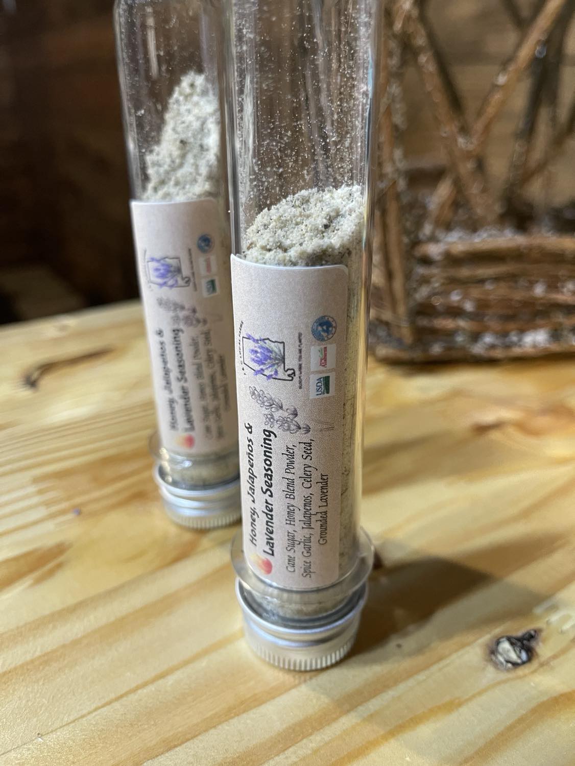 Honey, Jalapeños & Lavender Seasoning