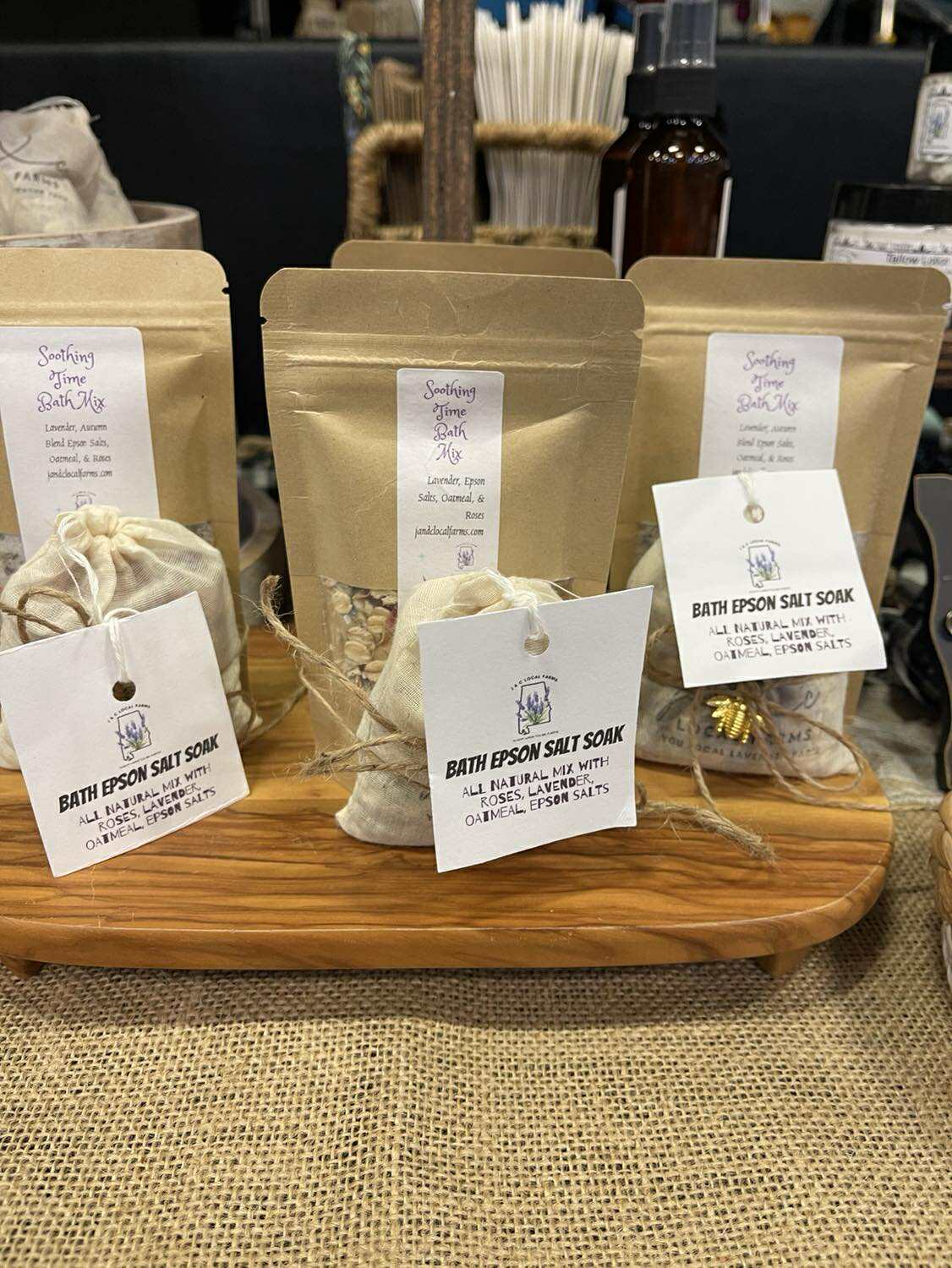 Lavender Bath Soak Set