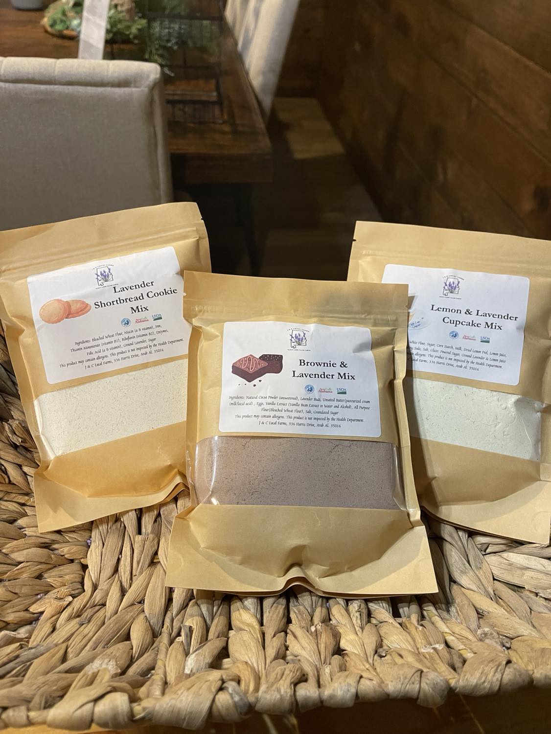 Lavender Baking Mixes