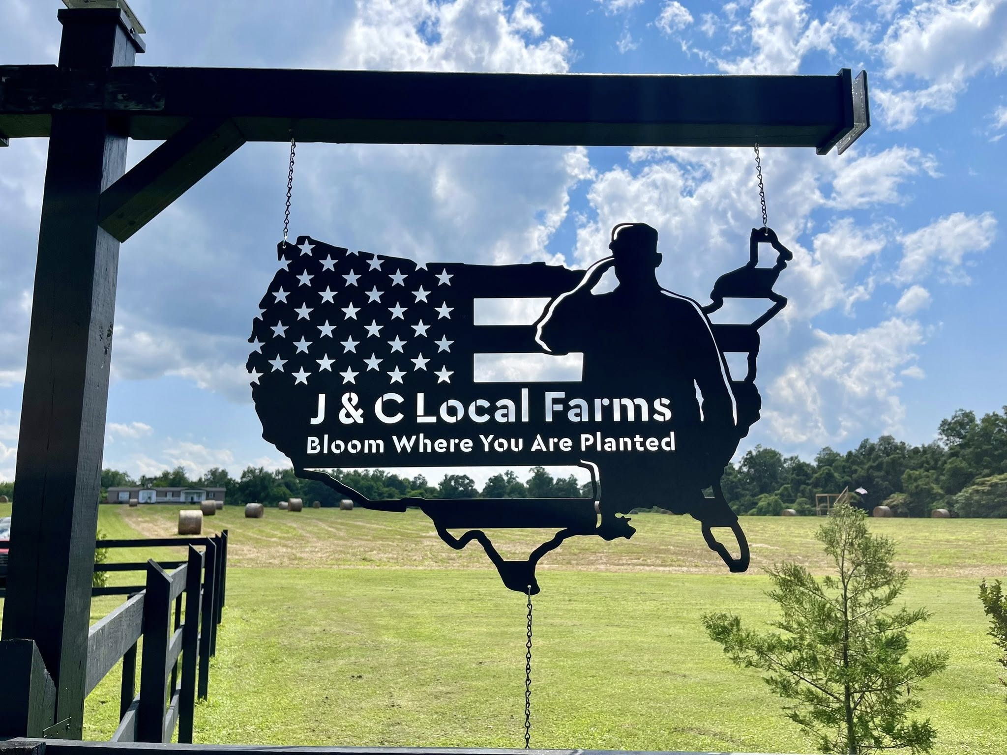 Jones Farm Sign The Farm Sign – J & C Local Farms