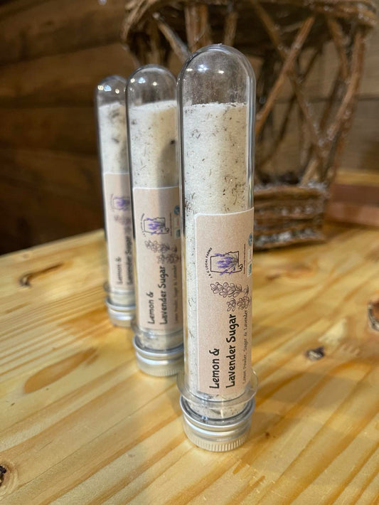 Lemon and Lavender Sugar