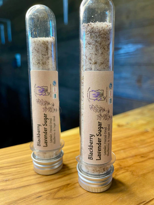 Blackberry Lavender Sugar
