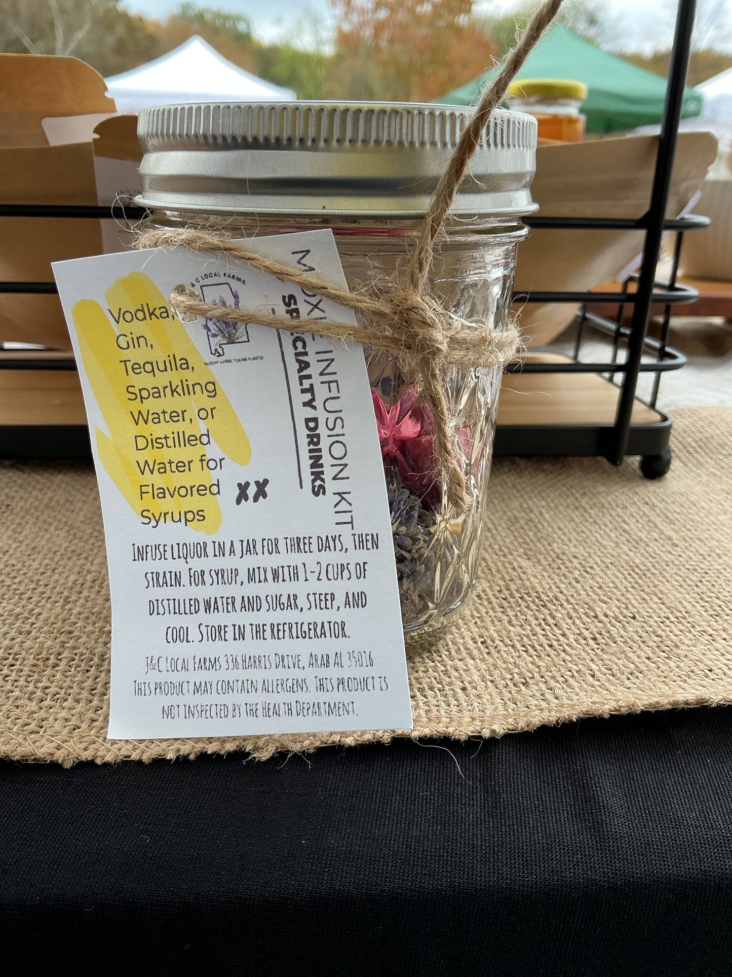 Lavender, Cranberry, and Lemon Moxie